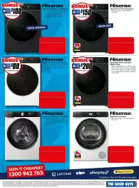 The Good Guys catalogue week 43 Page 12: Hisense 10kg Series 8i Heat Pump Dryer