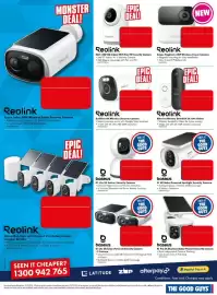 The Good Guys catalogue week 43 Page 21: Baseus P1 Lite 2K Indoor Security Camera