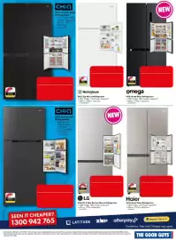 The Good Guys catalogue week 43 Page 6: Haier 463L Quad Door Refrigerator, LG 436L Fit & Max Bottom Mount Refrigerator