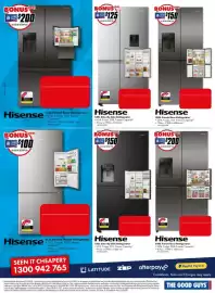 The Good Guys catalogue week 43 Page 8: Hisense 649L Side-By-Side Refrigerator, Hisense 632L Side-By-Side Refrigerator