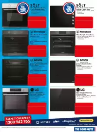 The Good Guys catalogue week 43 Page 9: Westinghouse 60cm Pyrolytic Steam Oven