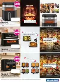 The Good Guys catalogue Page 3: TGG059360 WK17 Tefal NEW Tefal 7 Litre Ever Fry Infra Heat Single Drawer Air Fryer • Dual