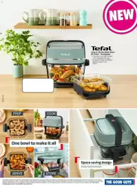 The Good Guys catalogue Page 4: ZLXM 096650991 PREP (NEW Tefal Tefal Crisp & Go Portable Glass Air Fryer - Eucalyptus •