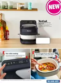 The Good Guys catalogue Page 5: MIN MA 2358 KIM CA NEW 12:00 += Tefal YumMeal Multicooker Air Fryer - Black Knight •