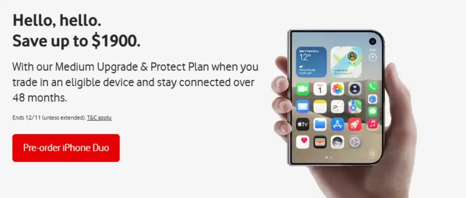 Vodafone (valid until 12-11)