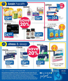 Clicks catalogue Page 32: MNI NeuroVance €324,00, Relicalm Day or Night €103,00