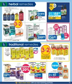 Clicks catalogue Page 13: Natura Rescue Spray €136,00, A.Vogel Molkosan €399,00