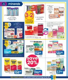 Clicks catalogue Page 14: Zinplex Products €37,99, Caltrate Plus €146,00