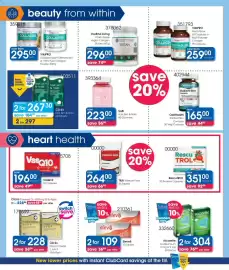 Clicks catalogue Page 16: VitaPRO Collagen Bright Effervescent or 100% Pure Collagen Powder €295,00