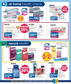 Clicks catalogue Page 18: Clicks Ovulation Tests €190,00, Clicks home pregnancy test €20,99