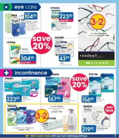 Clicks catalogue Page 19: Clicks Incontinence Slips €223,00, Clicks adult pants €219,00