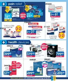 Clicks catalogue Page 26: Clicks Air Revitaliser €399,00, KuraFlo Nebulising Solution €51,00