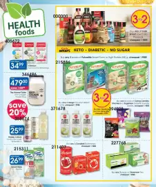Clicks catalogue Page 4: The Harvest Table Multi Collagen Powder €479,00, Carmien Functional Tea 20 Teabags €34,99