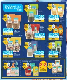 Clicks catalogue Page 5: Smartbite Foods Raw Almonds €374,00, Smartbite Foods Orchard Mix €228,00
