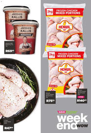 Save catalogue Page 10: 4 Pack Fresh Whole Birds €47,99, Jacques Kallis Seasoning Tub €69,99