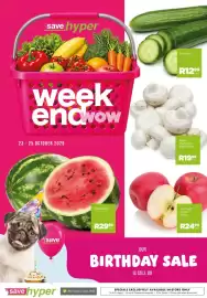 Save catalogue Page 1: Button Mushrooms €19,99, Tru Cape Apples €24,99
