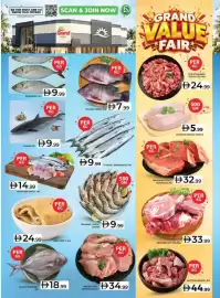 Grand Hyper Market catalogue Page 3: BE THE FIRST ONE TO KNOW OUR OFFERS www.crandhyperi SCAN & JOIN NOW O Grand PER KG PER