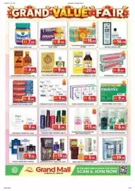 Grand Mall Sharjah catalogue Page 8: about:blank 10/22/26, 12:07 PM Temporary Printing Window GRAND VALUE FAIR PCS NEW