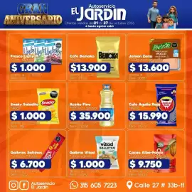 Catálogo Autoservicio El Jardín semana 43 Página 1