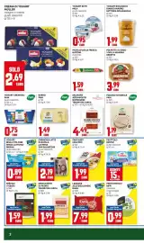 Volantino Kanguro Pagina 2: Burro Pam €1,49, Yogurt skyr mila €0,95