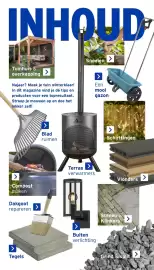 GAMMA folder | Tuin Pagina 2: INHOUD Tuinhuis & overkapping > Najaar? Maak je tuin winterklaar! In dit magazine vind je dé