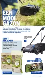GAMMA folder | Tuin Pagina 3: EEN MOOI GAZON Veel mos in je gazon? Tijd om te verticuteren. Doe dit in het voorjaar en