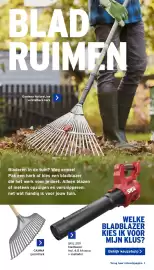 GAMMA folder | Tuin Pagina 6: Gamma gazonhark, SKIL 20V bladblazer