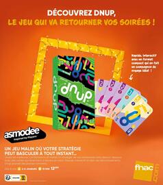 Catalogue Fnac page 148: Asmodee un jeu malin où votre stratégie peut basculer à tout instant €12,99