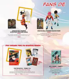Catalogue Fnac page 108: Kurokawa spy x family - tome 17 €7,30, Ki-oon ichi the witch - tomes 1 à 4 €9,95
