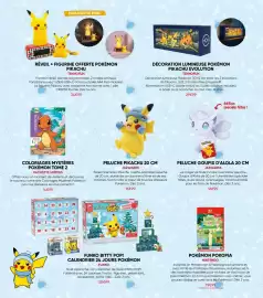 Catalogue Fnac page 112: Teknofun décoration lumineuse pokémon pikachu evolution €29,99