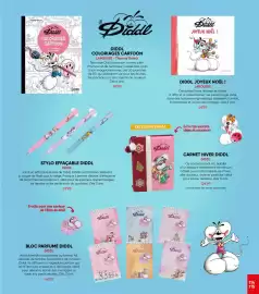 Catalogue Fnac page 115: Diddl bloc parfumé €4,99, Larousse diddl joyeux noël ! €4,99