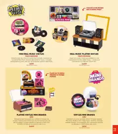 Catalogue Fnac page 117: Mga real music platine vinyles €24,99, Zuru platine vinyles mini brands €24,99