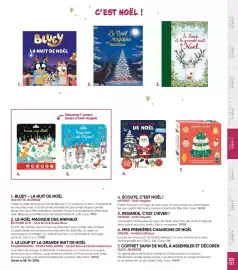 Catalogue Fnac page 121: Nathan regarde, c'est l'hiver ! €13,99, Écoute, c’est noël ! €15,95