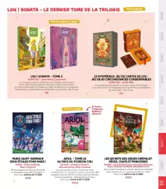 Catalogue Fnac page 143: Glénat bd lou ! sonata - tome 3 €18,00, Soleil paris saint-germain deux étoiles pour paris ! €15,95