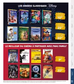 Catalogue Fnac page 145: Fnac family le meilleur du cinéma à partager avec fnac family €20,00