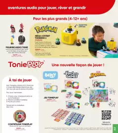Catalogue Fnac page 15: Figurine audio tonie €14,99, Contrôleur tonieplay €12,99