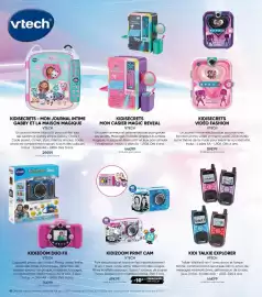 Catalogue Fnac page 18: Vtech kidisecrets mon casier magic reveal €44,99, Vtech kidizoom print cam €69,99