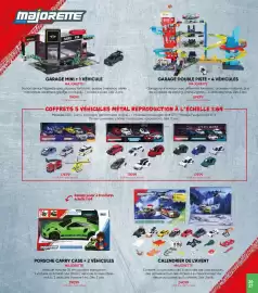 Catalogue Fnac page 27: Coffrets 5 véhicules métal reproduction à l’échelle 1:64 €17,99