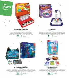 Catalogue Fnac page 28: Nathan j'apprends la musique €24,99, Megableu badaboule €24,99