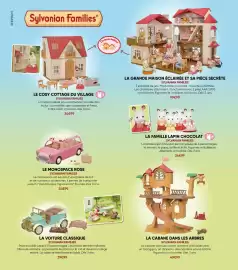 Catalogue Fnac page 30: Sylvanian families le cosy cottage du village €34,99