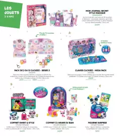 Catalogue Fnac page 34: Littlest petshop coffret sweet & style €34,99, Littlest petshop figurine surprise €5,99