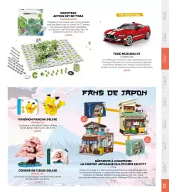 Catalogue Fnac page 47: Cada bâtiments à construire la cantine japonaise ou l’épicerie de kitty €49,99
