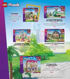 Catalogue Fnac page 48: Lego friends le grand hôtel de heartlake city €149,99, Lego friends le fleuriste €29,99