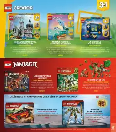 Catalogue Fnac page 49: Lego ninjago dragons rising le dragon de vie €99,99