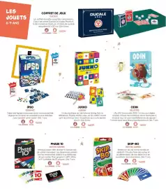 Catalogue Fnac page 58: Lansay jukko €14,99, Gigamic ipso €15,49