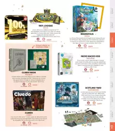 Catalogue Fnac page 61: Educa brainopolis €39,99, Spielwiese micro macro kids €26,99