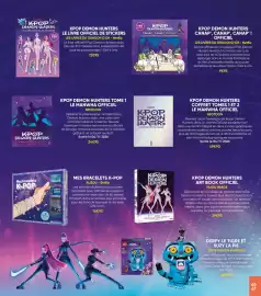 Catalogue Fnac page 67: Les livres du dragon d'or kpop demon hunters le livre officiel de stickers €12,95