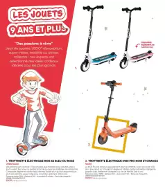 Catalogue Fnac page 68: Navee trottinette électrique k100 pro noir et orange €199,99