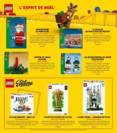 Catalogue Fnac page 72: Éditions football kylian mbappé – best of €29,99, Lego la maison en pain d’épices festive €39,99