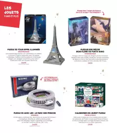 Catalogue Fnac page 76: Megableu puzzle 3d avec led : le parc des princes €34,99